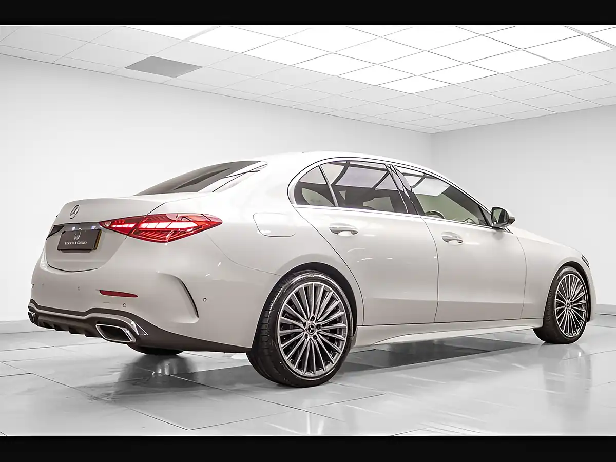 Used 2024 Mercedes-Benz C Class AMG Line (premium) White - Interior and Exterior details 8