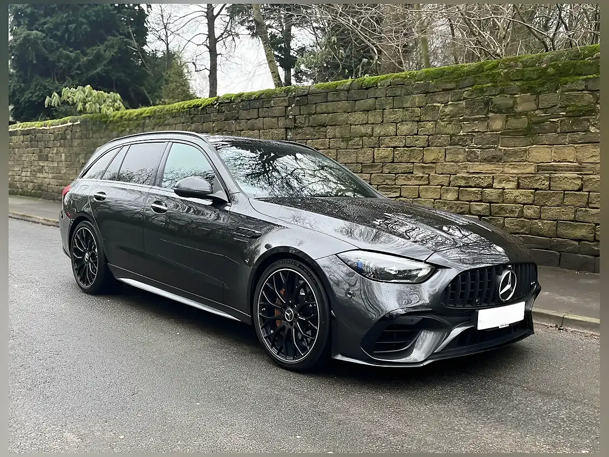Used 2024 Mercedes-Benz C Class Carbon Edition Graphite Grey - Front View