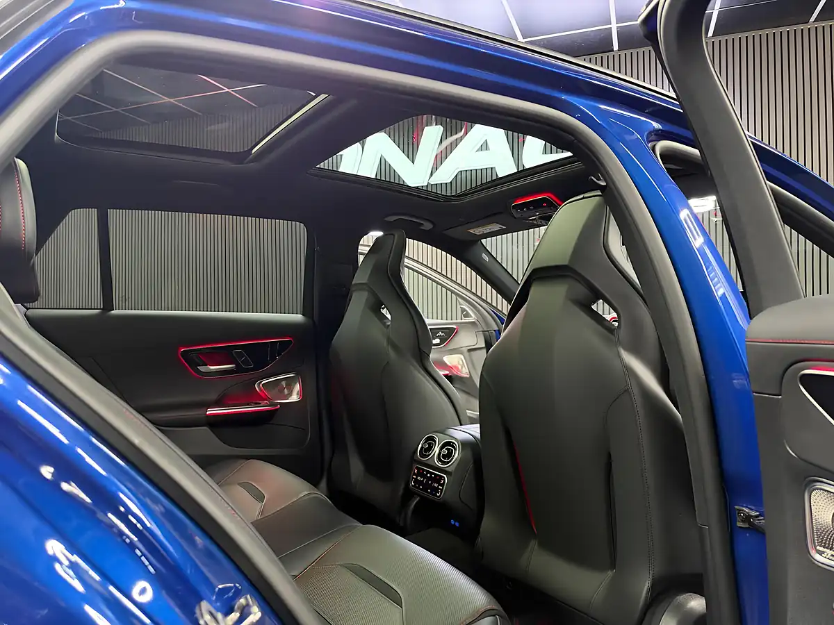 Used 2024 Mercedes-Benz C Class Night Edition Premium Plus Blue - Interior and Exterior details 16