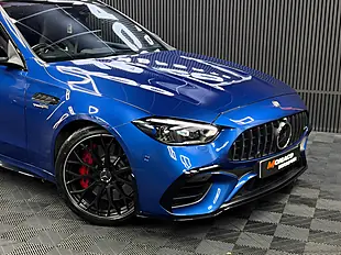 Used 2024 Mercedes-Benz C Class Night Edition Premium Plus Blue - Interior and Exterior details 2