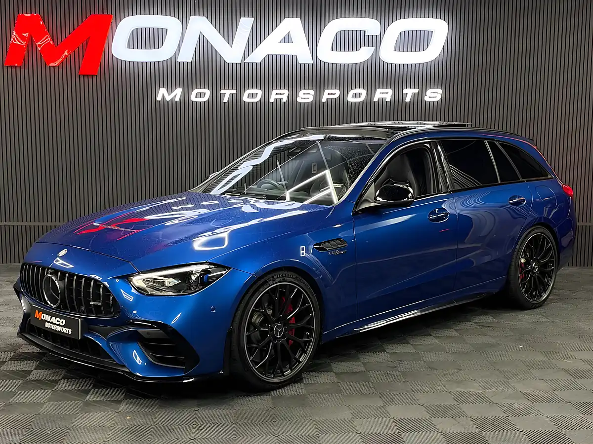 Used 2024 Mercedes-Benz C Class Night Edition Premium Plus Blue - Interior and Exterior details 6