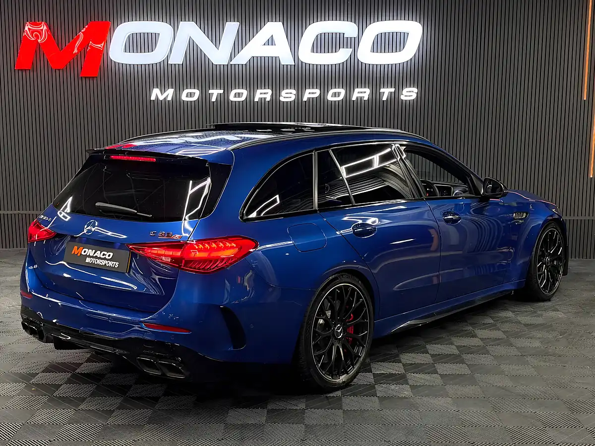 Used 2024 Mercedes-Benz C Class Night Edition Premium Plus Blue - Interior and Exterior details 8
