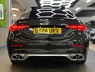 Used 2024 Mercedes-Benz C Class Premium Plus Black - Interior and Exterior details 10
