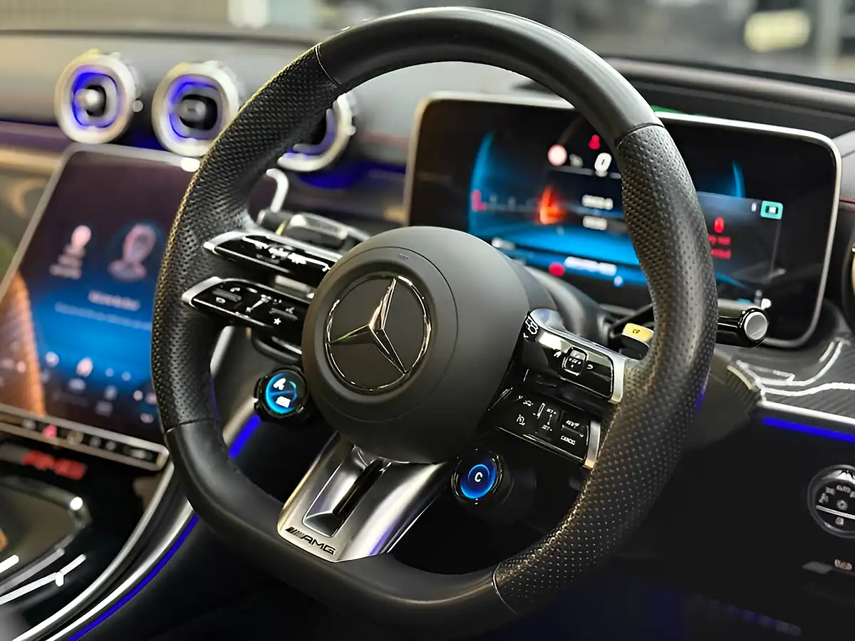 Used 2024 Mercedes-Benz C Class Premium Plus Black - Interior and Exterior details 15