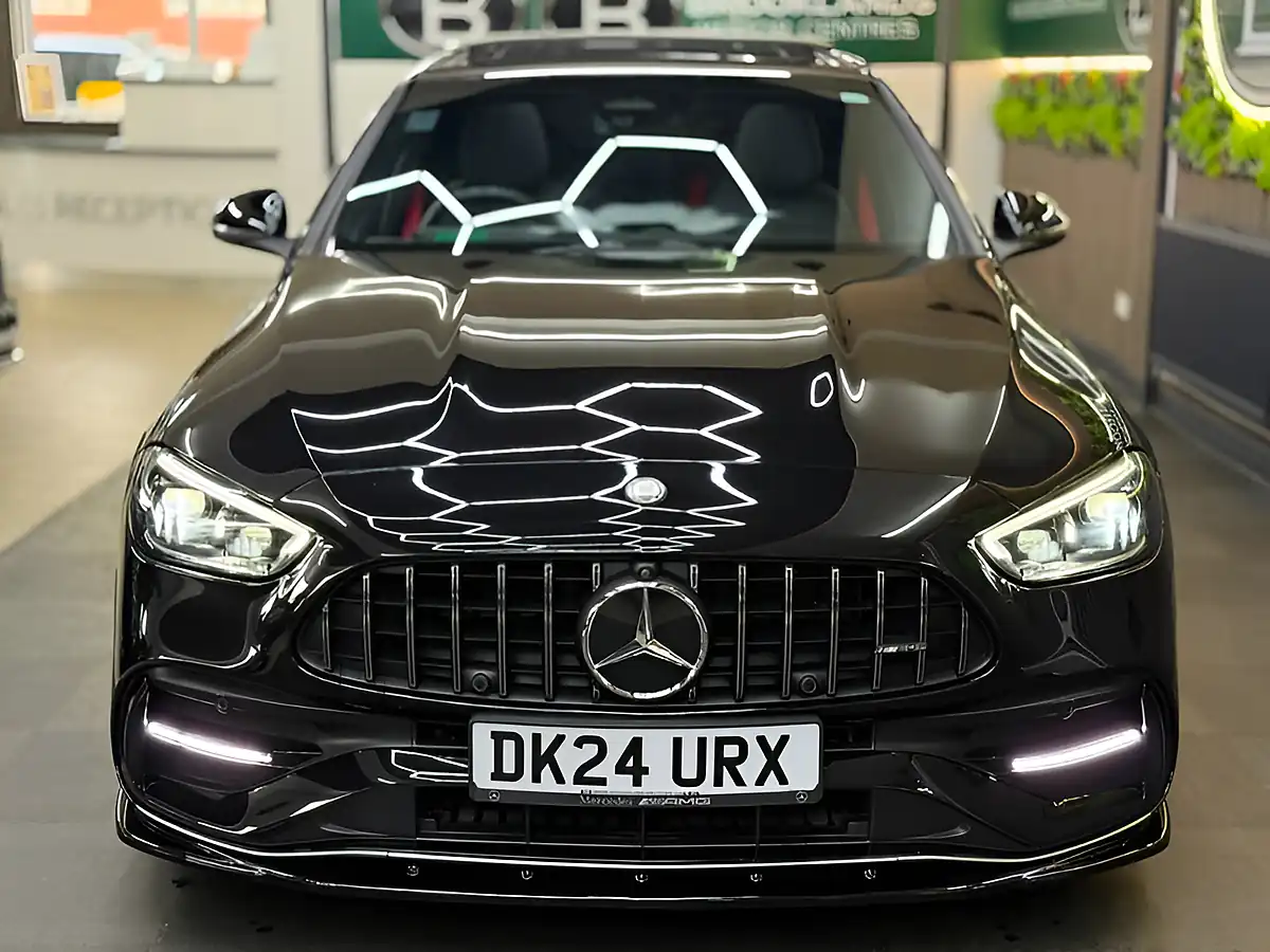 Used 2024 Mercedes-Benz C Class Premium Plus Black - Interior and Exterior details 6