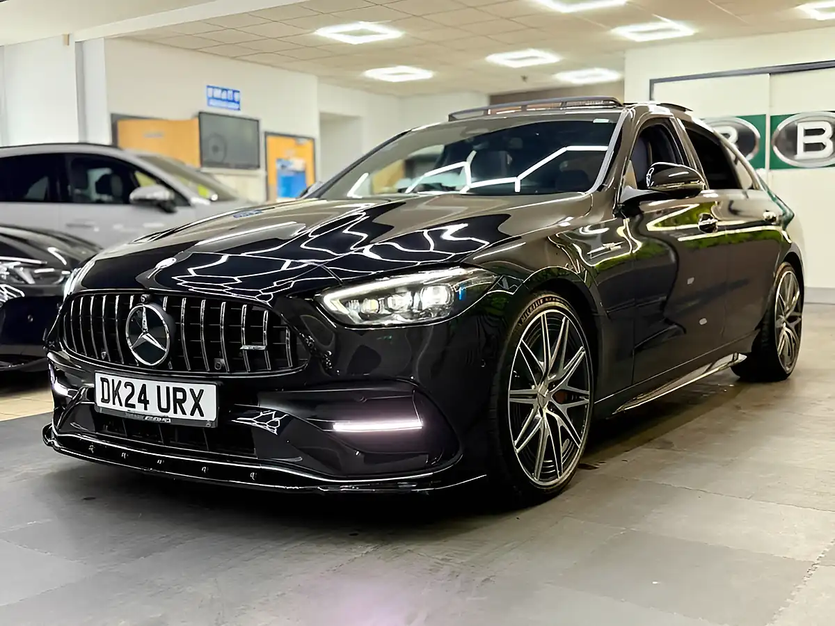 Used 2024 Mercedes-Benz C Class Premium Plus Black - Interior and Exterior details 8