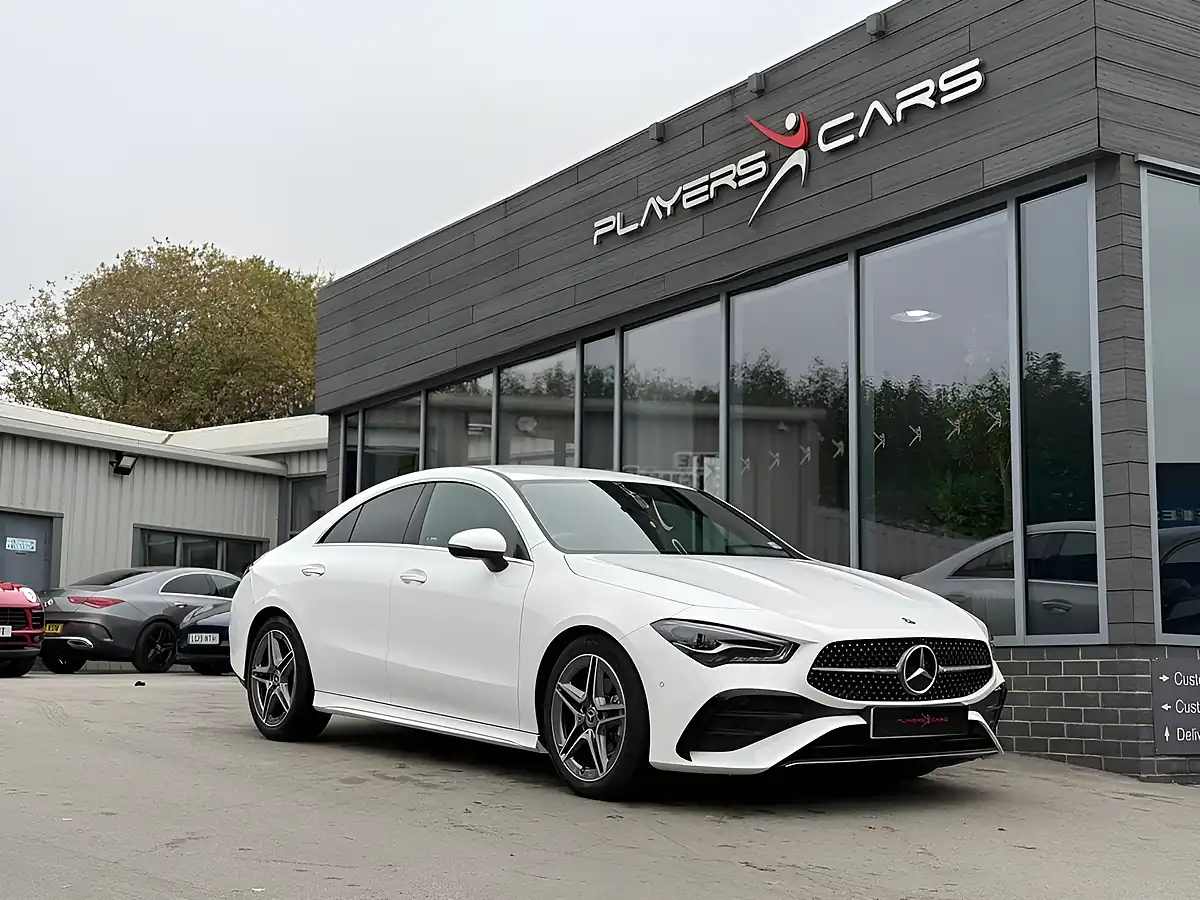 Used 2024 Mercedes-Benz Cla AMG Line (executive) White - Front View