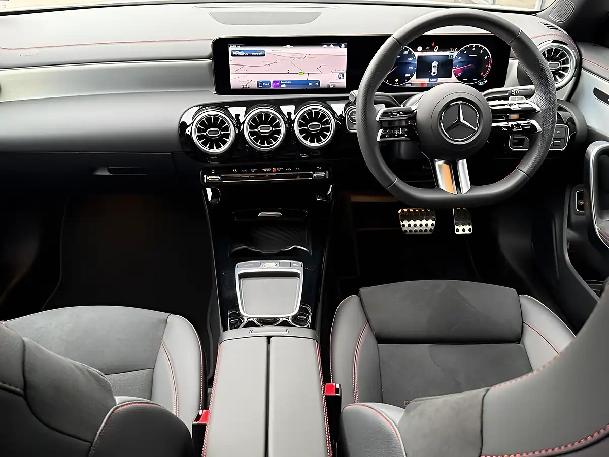 Used 2024 Mercedes-Benz Cla AMG Line (executive) White - Interior and Exterior details 13