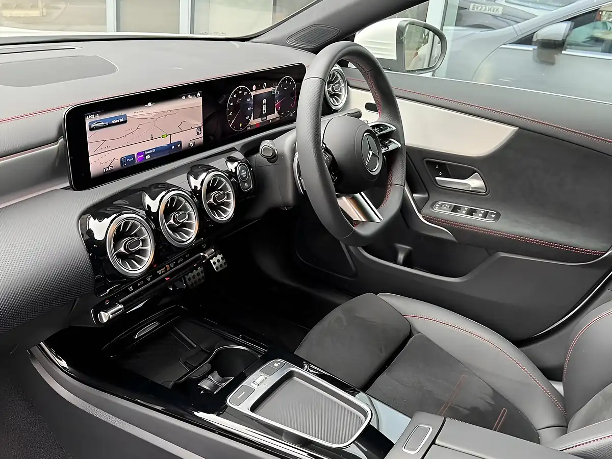 Used 2024 Mercedes-Benz Cla AMG Line (executive) White - Interior and Exterior details 14