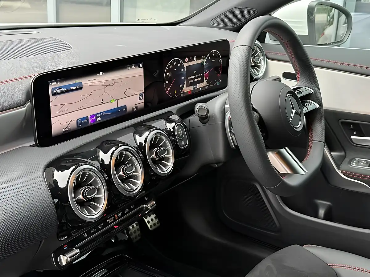 Used 2024 Mercedes-Benz Cla AMG Line (executive) White - Interior and Exterior details 15