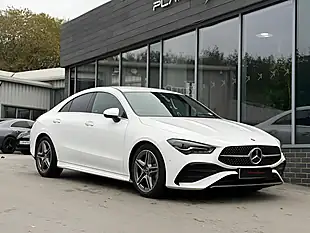 Used 2024 Mercedes-Benz Cla AMG Line (executive) White - Interior and Exterior details 2