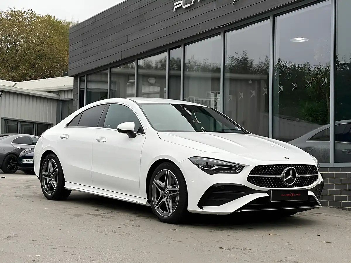 Used 2024 Mercedes-Benz Cla AMG Line (executive) White - Interior and Exterior details 2