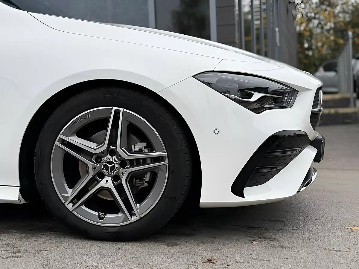 Used 2024 Mercedes-Benz Cla AMG Line (executive) White - Interior and Exterior details 4