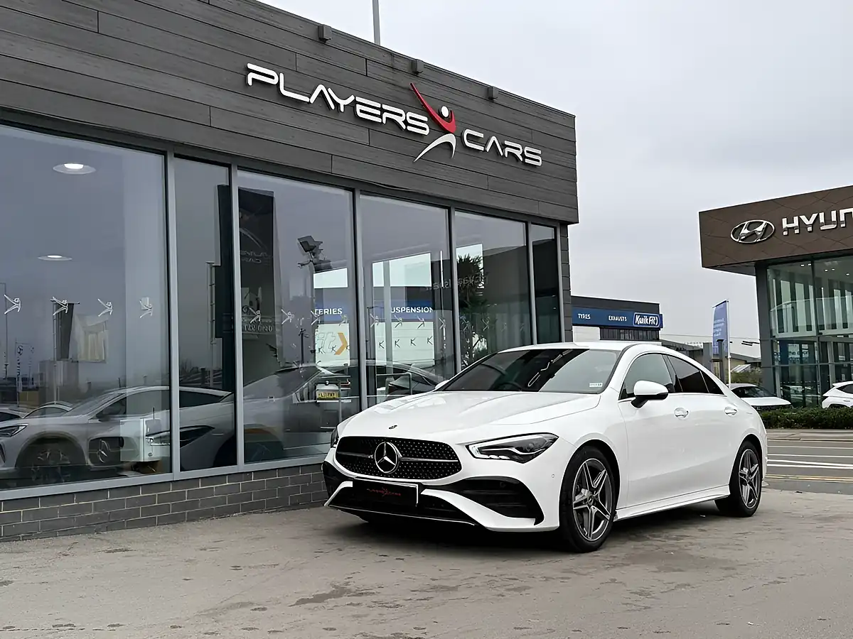 Used 2024 Mercedes-Benz Cla AMG Line (executive) White - Interior and Exterior details 6