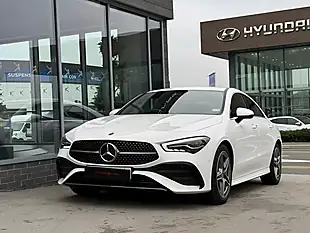 Used 2024 Mercedes-Benz Cla AMG Line (executive) White - Interior and Exterior details 7