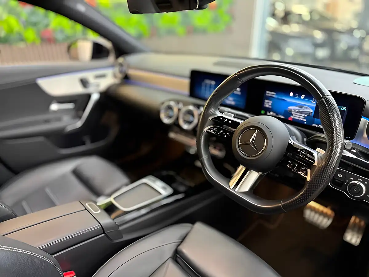 Used 2024 Mercedes-Benz Cla AMG Line Premium Plus Black - Interior and Exterior details 12