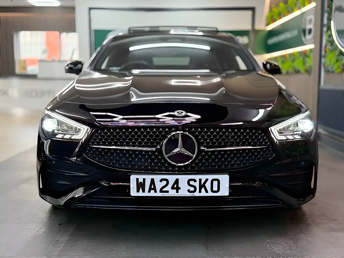 Used 2024 Mercedes-Benz Cla AMG Line Premium Plus Black - Interior and Exterior details 4