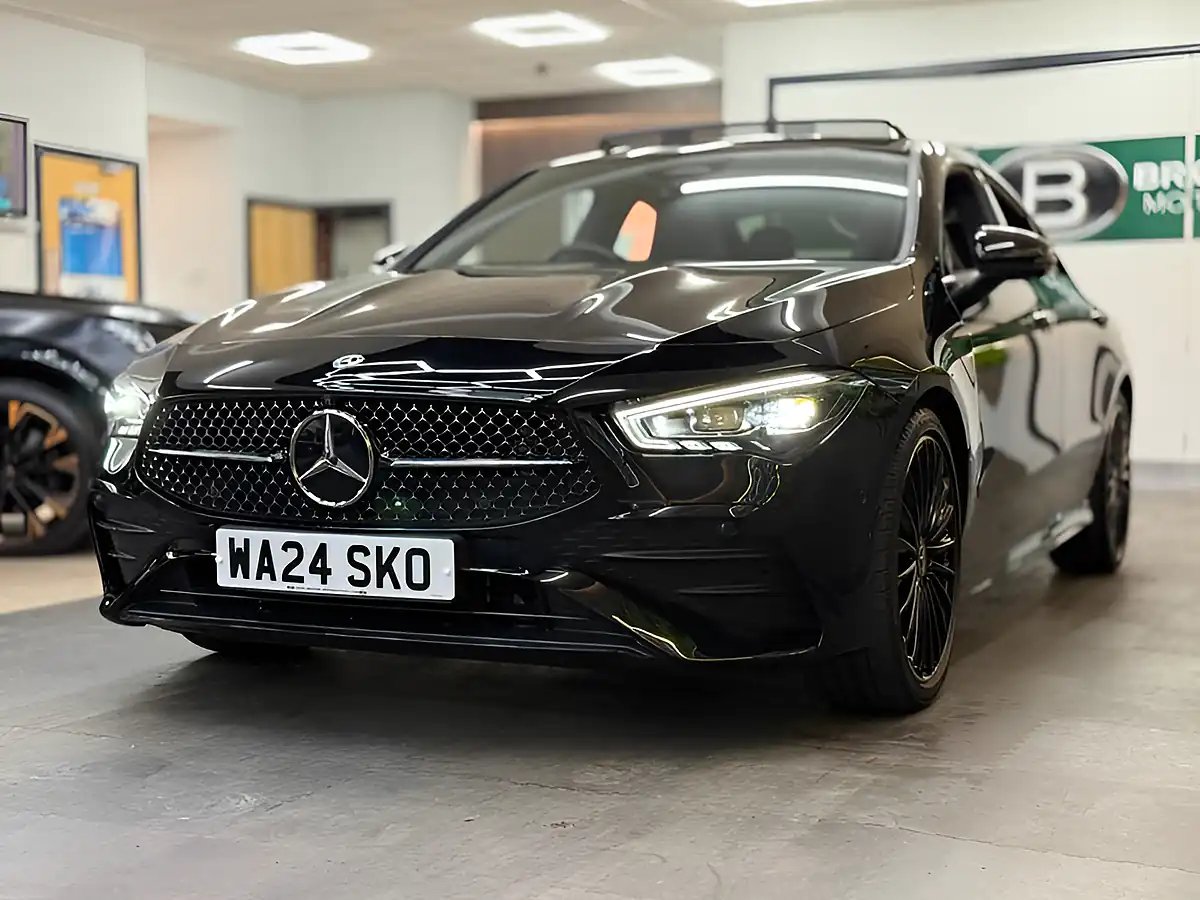 Used 2024 Mercedes-Benz Cla AMG Line Premium Plus Black - Interior and Exterior details 5