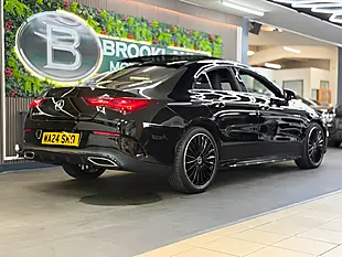 Used 2024 Mercedes-Benz Cla AMG Line Premium Plus Black - Interior and Exterior details 9