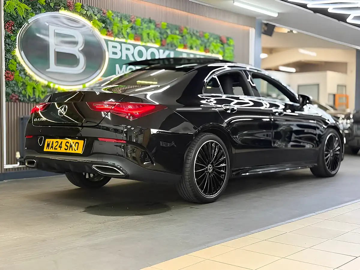 Used 2024 Mercedes-Benz Cla AMG Line Premium Plus Black - Interior and Exterior details 9