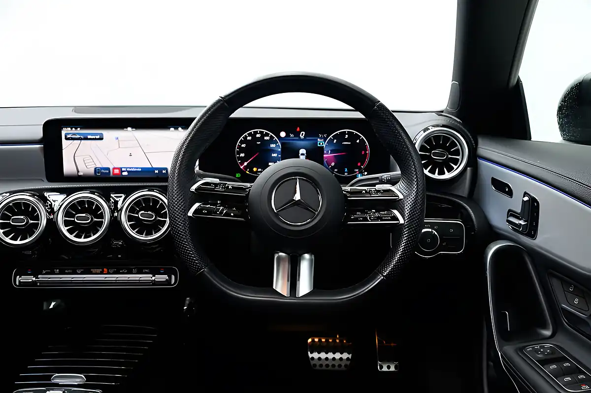 Used 2024 Mercedes-Benz Cla AMG Line (premium Plus) Cosmos Black - Interior and Exterior details 17
