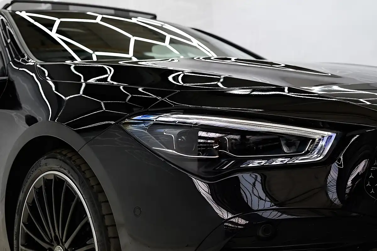 Used 2024 Mercedes-Benz Cla AMG Line (premium Plus) Cosmos Black - Interior and Exterior details 2