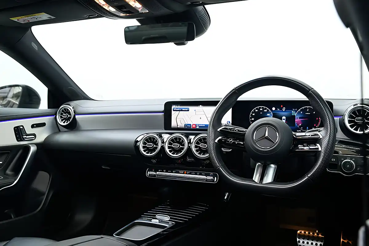 Used 2024 Mercedes-Benz Cla AMG Line (premium Plus) Cosmos Black - Interior and Exterior details 3