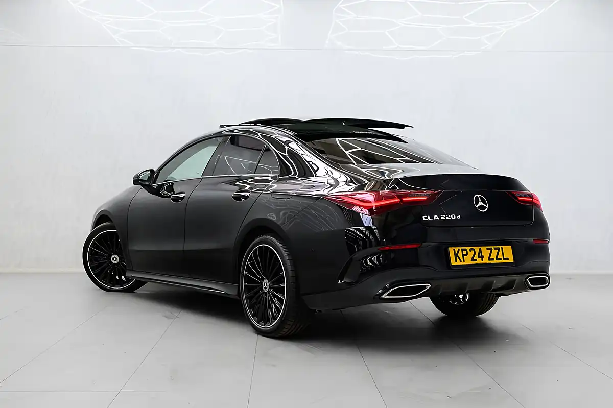 Used 2024 Mercedes-Benz Cla AMG Line (premium Plus) Cosmos Black - Interior and Exterior details 8