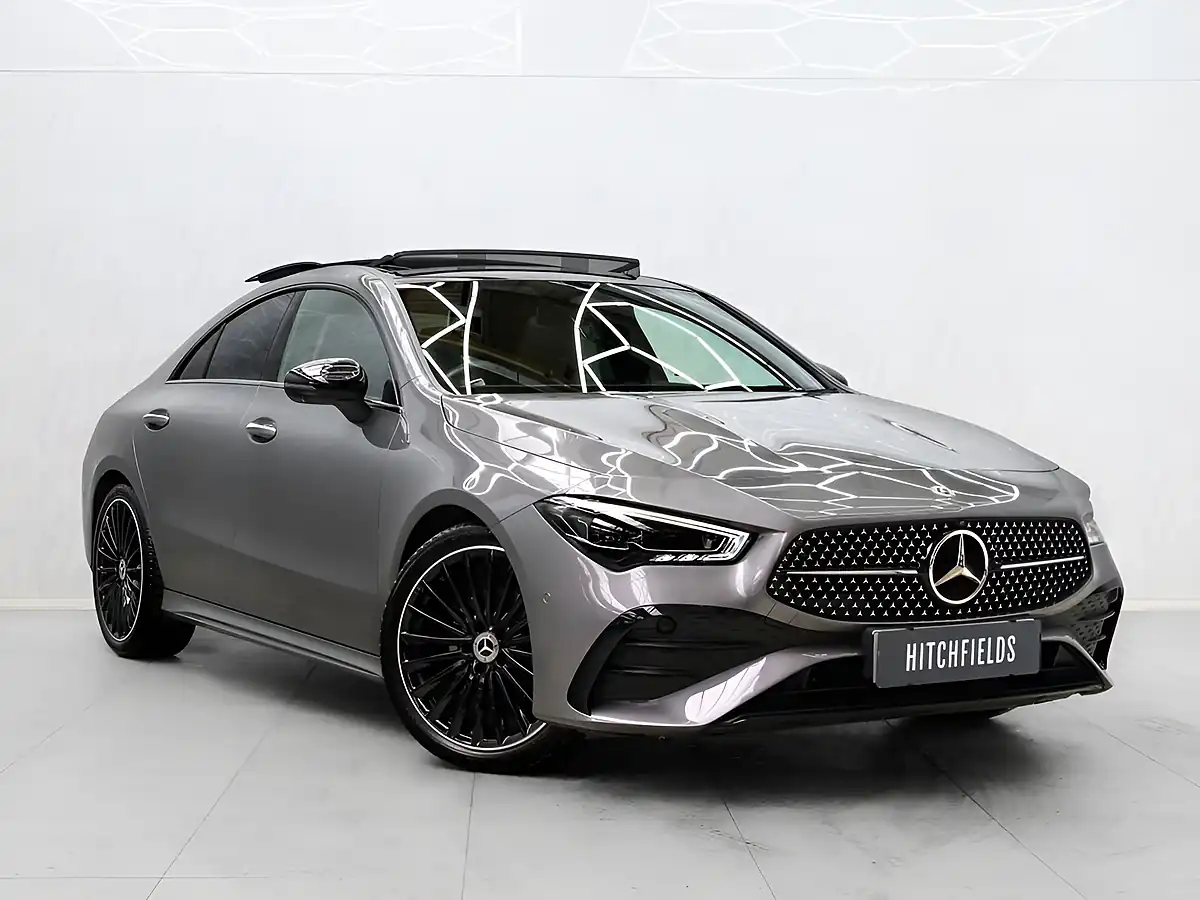 Used 2024 Mercedes-Benz Cla AMG Line (premium Plus) Mountain Grey - Front View