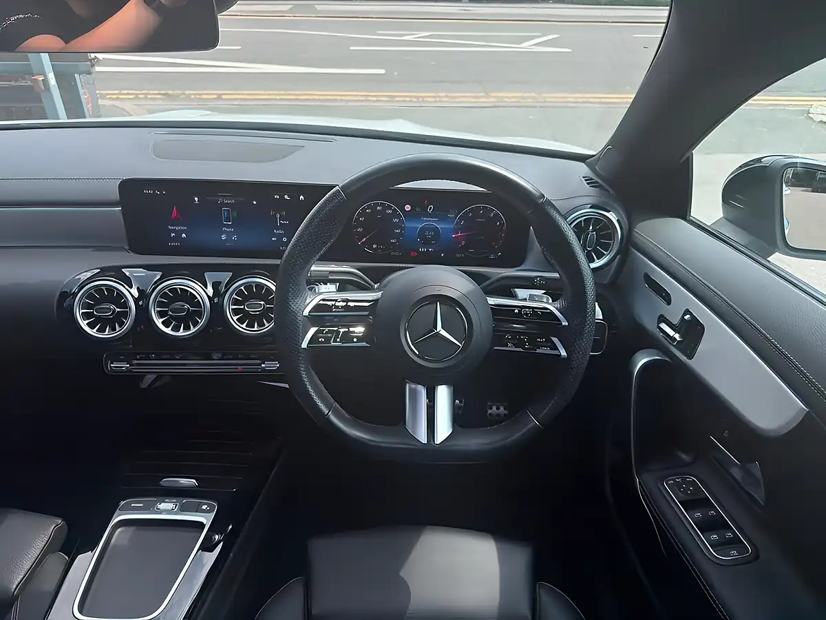 Used 2024 Mercedes-Benz Cla AMG Line (premium Plus) White - Interior and Exterior details 15
