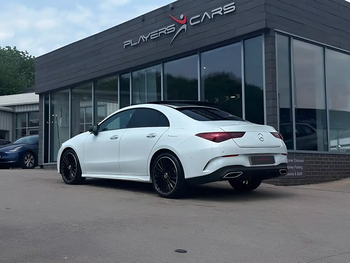Used 2024 Mercedes-Benz Cla AMG Line (premium Plus) White - Interior and Exterior details 17