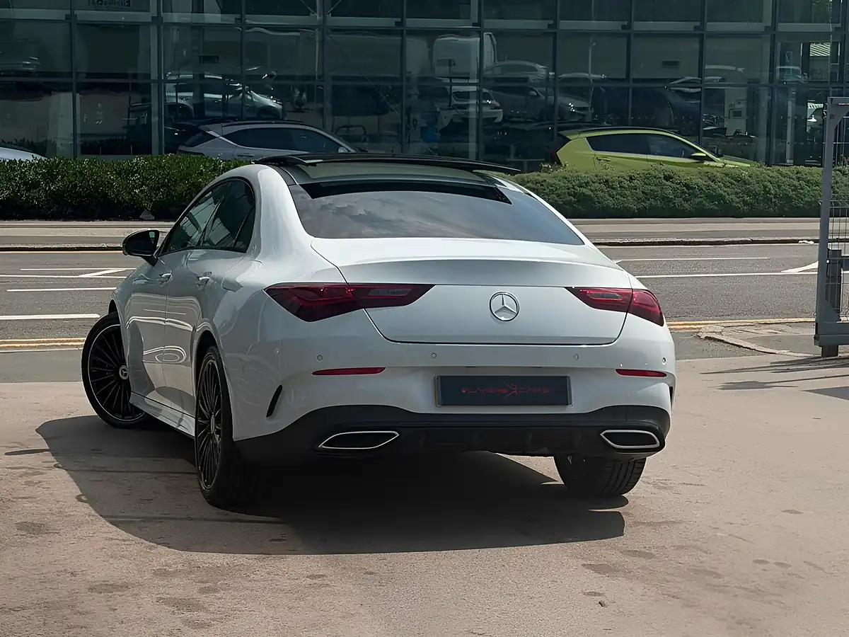 Used 2024 Mercedes-Benz Cla AMG Line (premium Plus) White - Interior and Exterior details 18