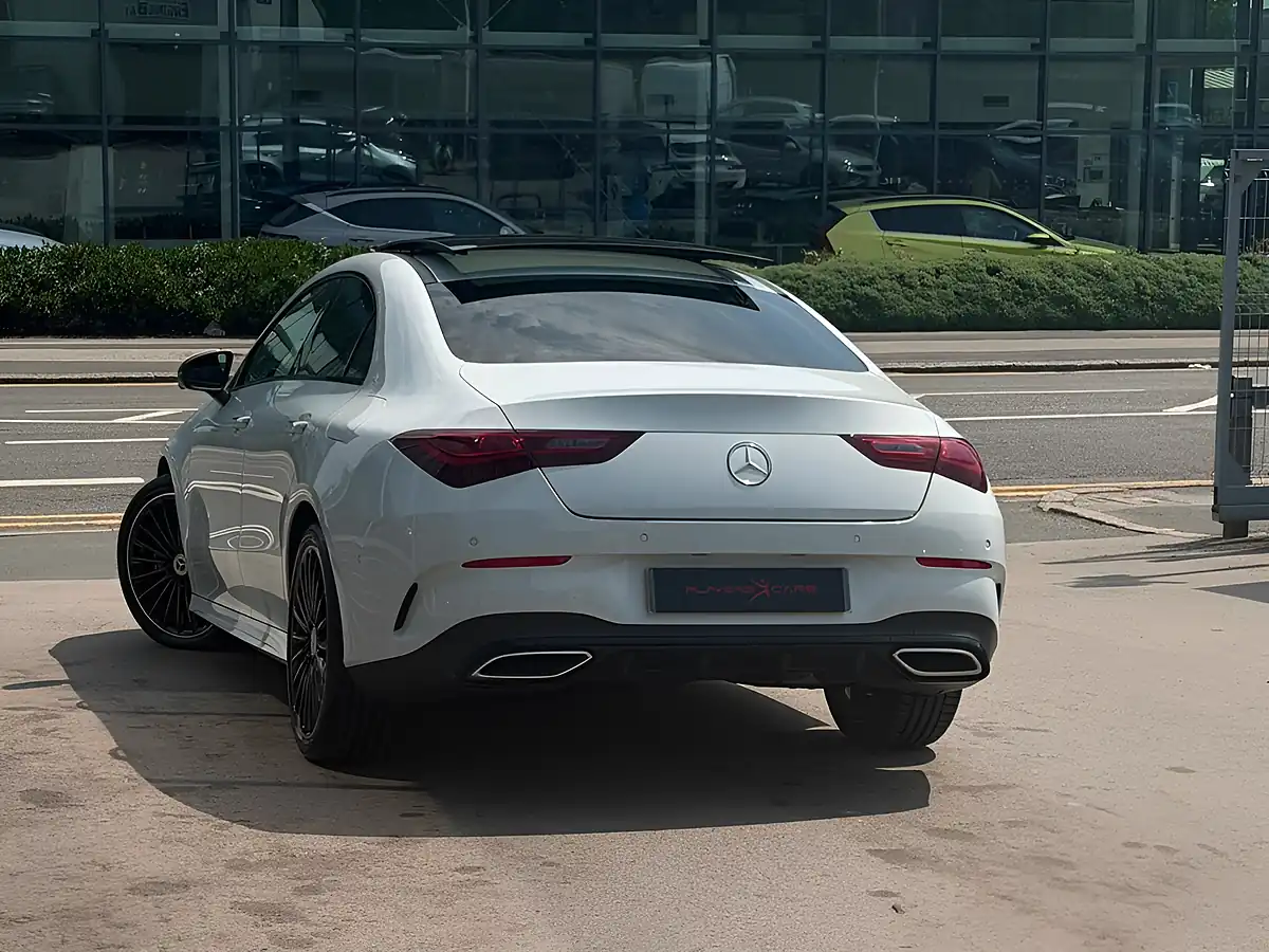 Used 2024 Mercedes-Benz Cla AMG Line (premium Plus) White - Interior and Exterior details 19