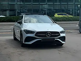 Used 2024 Mercedes-Benz Cla AMG Line (premium Plus) White - Interior and Exterior details 4