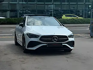 Used 2024 Mercedes-Benz Cla AMG Line (premium Plus) White - Interior and Exterior details 5