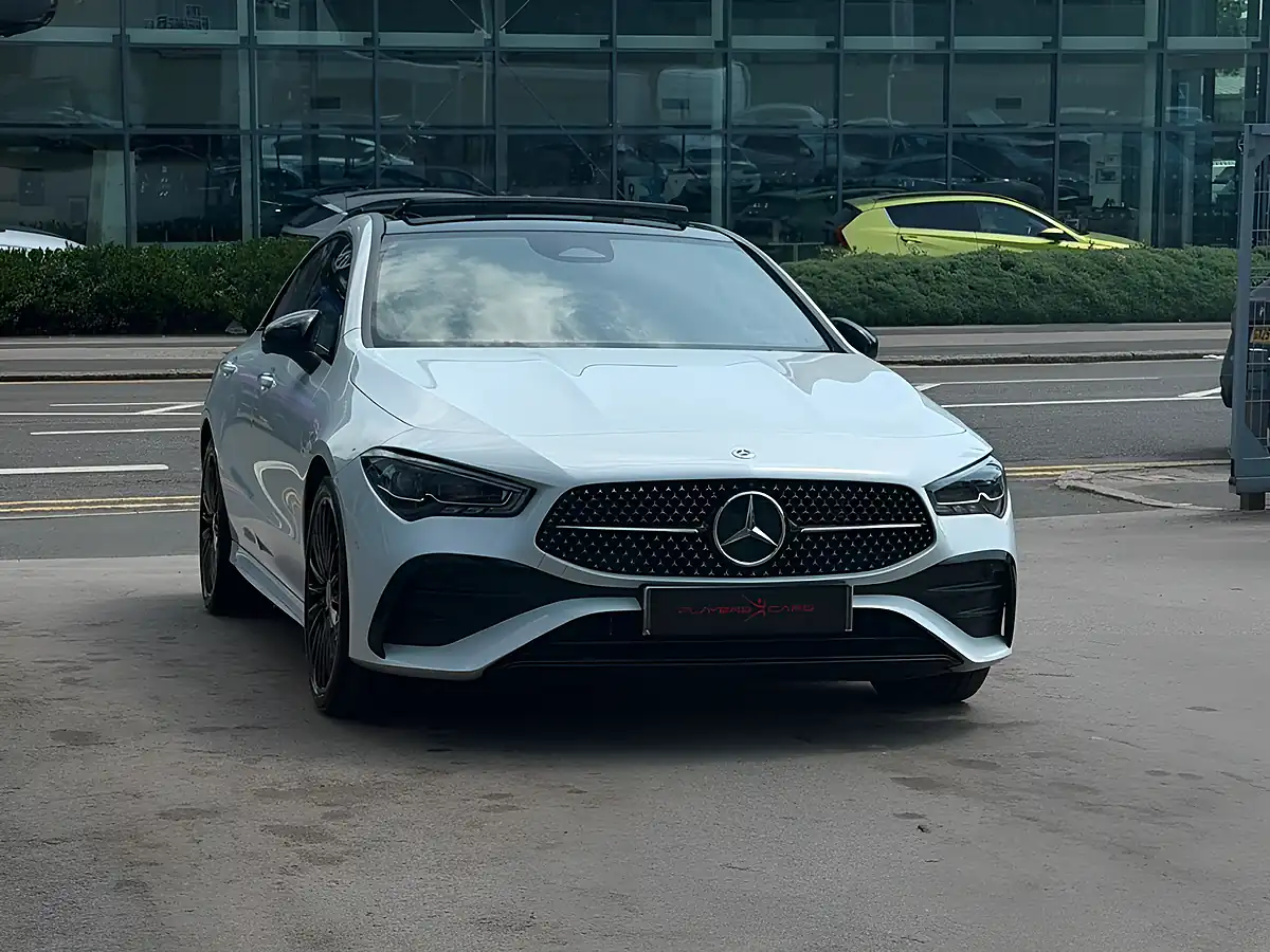 Used 2024 Mercedes-Benz Cla AMG Line (premium Plus) White - Interior and Exterior details 5