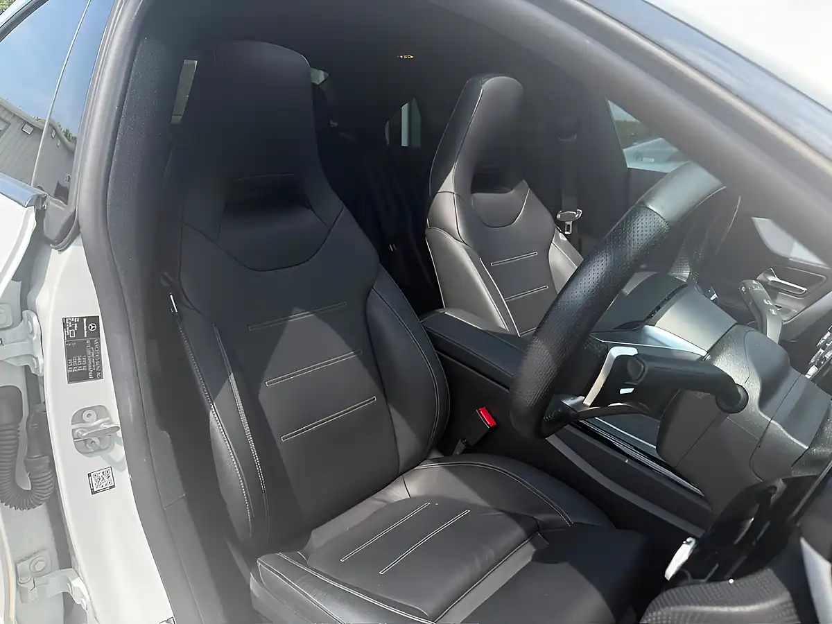 Used 2024 Mercedes-Benz Cla AMG Line (premium Plus) White - Interior and Exterior details 7