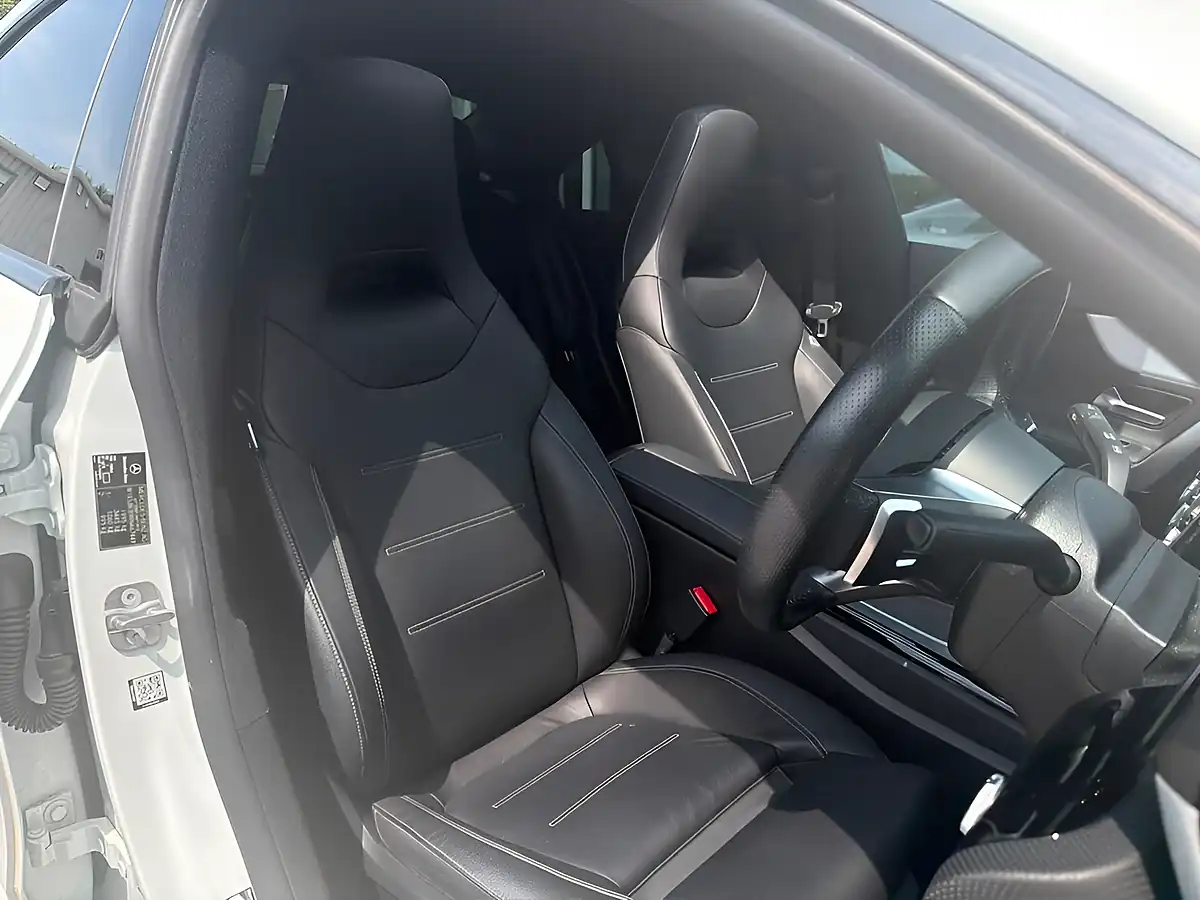 Used 2024 Mercedes-Benz Cla AMG Line (premium Plus) White - Interior and Exterior details 8
