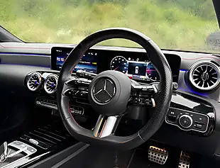 Used 2024 Mercedes-Benz Cla Class AMG Line Premium Cosmos Black - Interior and Exterior details 11