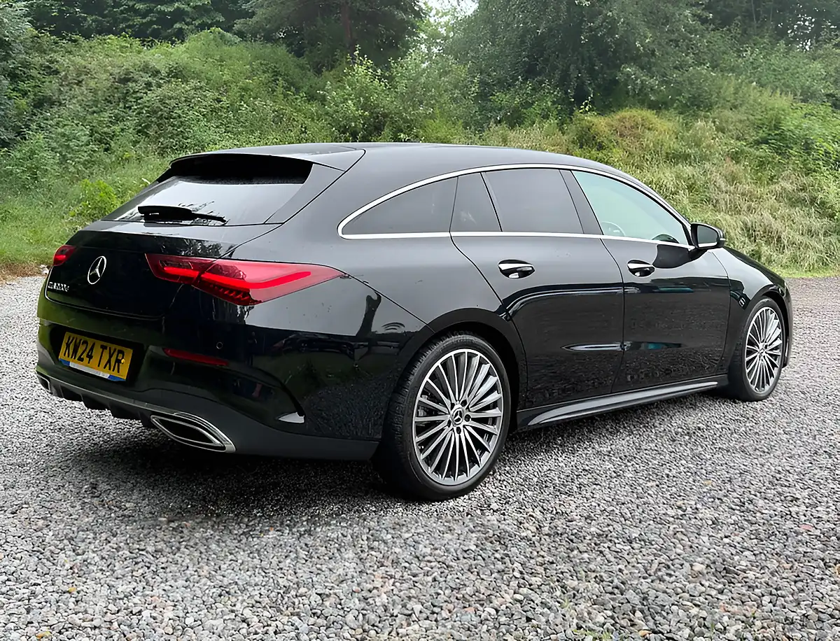 Used 2024 Mercedes-Benz Cla Class AMG Line Premium Cosmos Black - Interior and Exterior details 3