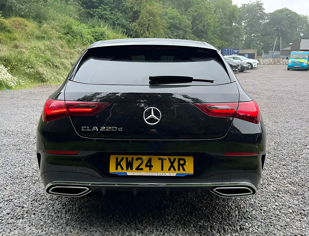 Used 2024 Mercedes-Benz Cla Class AMG Line Premium Cosmos Black - Interior and Exterior details 4