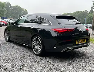 Used 2024 Mercedes-Benz Cla Class AMG Line Premium Cosmos Black - Interior and Exterior details 5