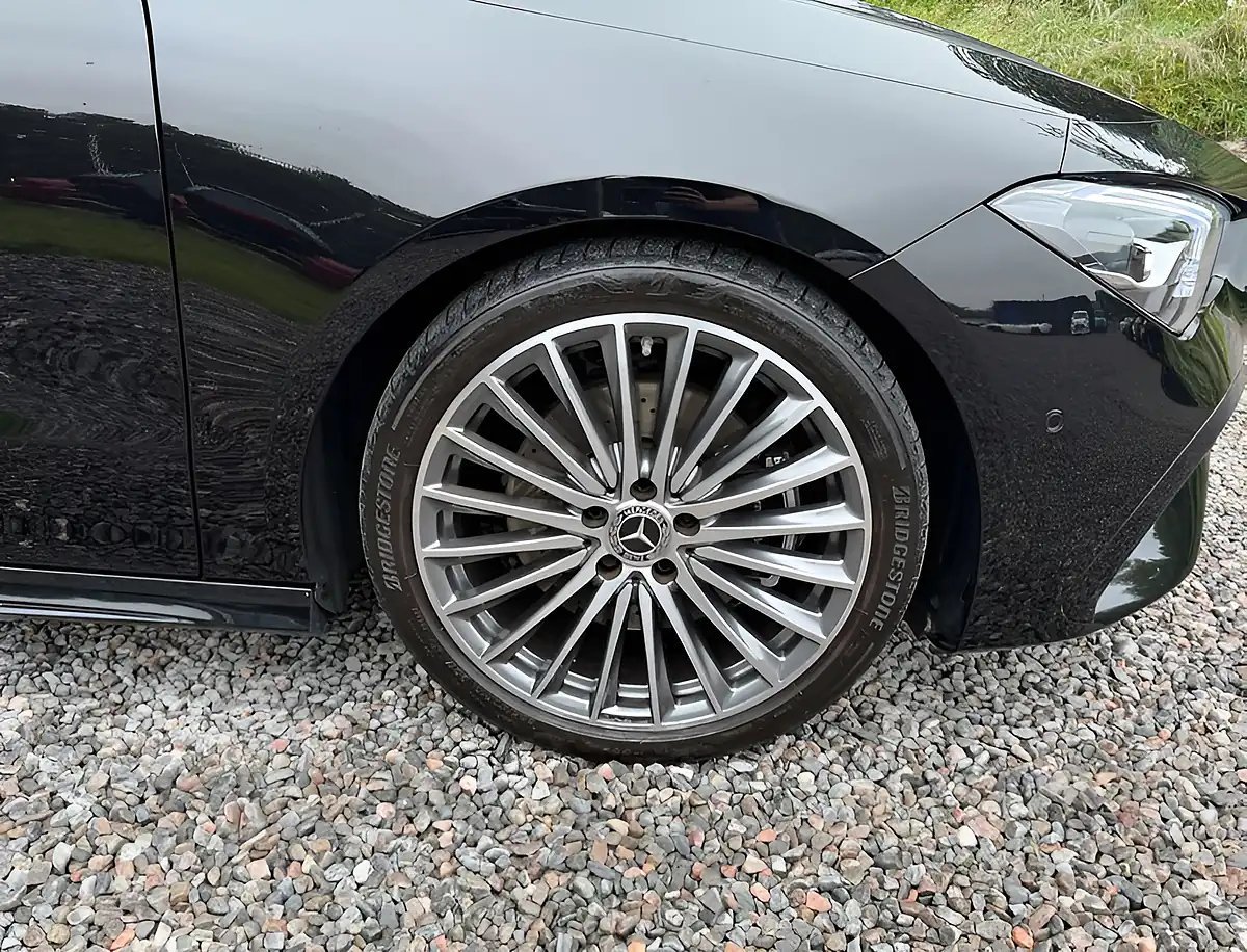 Used 2024 Mercedes-Benz Cla Class AMG Line Premium Cosmos Black - Interior and Exterior details 9