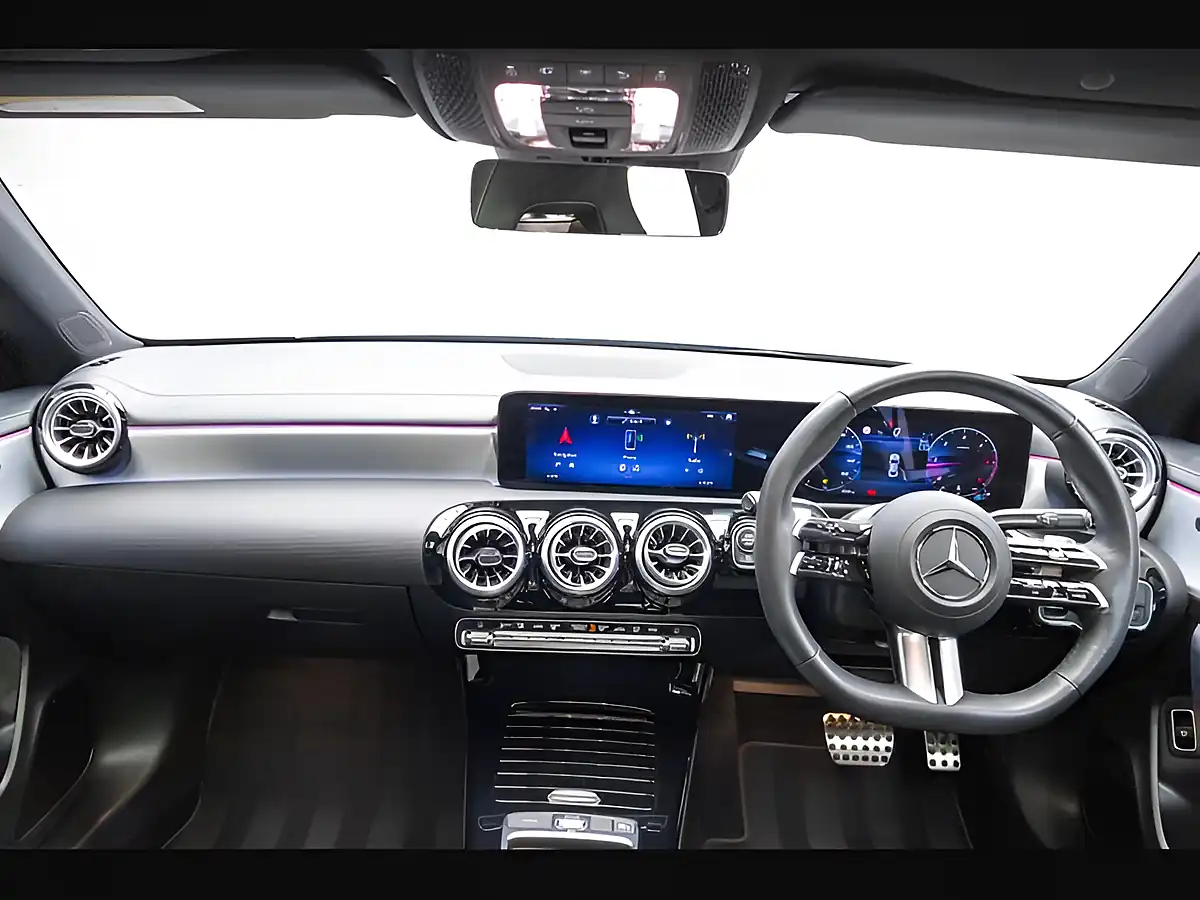 Used 2024 Mercedes-Benz Cla Class AMG Line Premium Plus Black - Interior and Exterior details 9