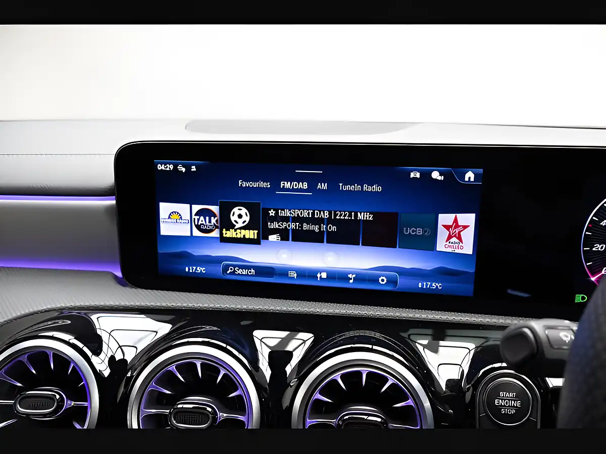 Used 2024 Mercedes-Benz Cla Class AMG Line (premium Plus) White - Interior and Exterior details 13