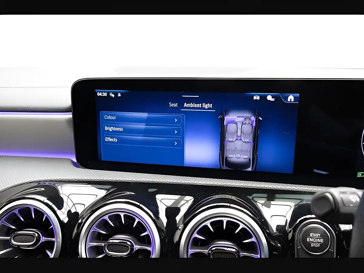 Used 2024 Mercedes-Benz Cla Class AMG Line (premium Plus) White - Interior and Exterior details 14