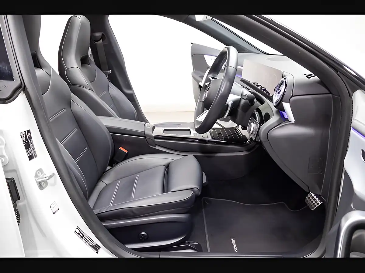 Used 2024 Mercedes-Benz Cla Class AMG Line (premium Plus) White - Interior and Exterior details 19