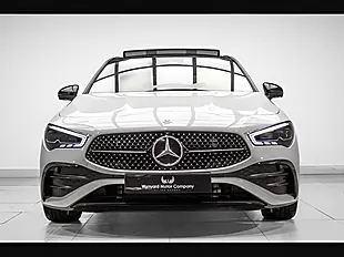 Used 2024 Mercedes-Benz Cla Class AMG Line (premium Plus) White - Interior and Exterior details 2
