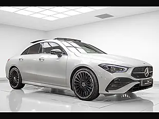 Used 2024 Mercedes-Benz Cla Class AMG Line (premium Plus) White - Interior and Exterior details 3