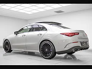 Used 2024 Mercedes-Benz Cla Class AMG Line (premium Plus) White - Interior and Exterior details 4